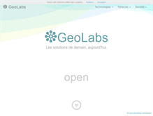Tablet Screenshot of geolabs.fr