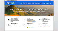 Desktop Screenshot of geolabs.co.uk